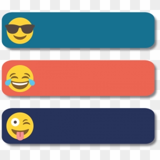 Emoji Labels Clipart