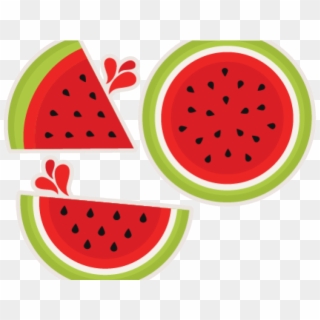 Watermelon Clipart Cute - Clip Art - Png Download