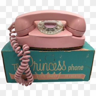 Pink 1964 Princess Rotary Dial Telephone On Chairish - Corded Phone Clipart