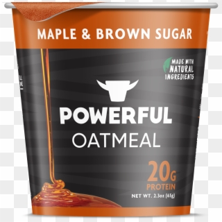 Maple & Brown Sugar Oatmeal - Banner Clipart