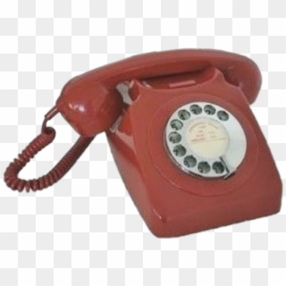 #rotaryphone #phone#asthetics #old - Moodboard Fillers Red Clipart