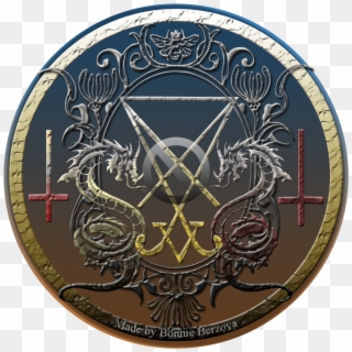 The Seal Of Lucifer - Emblem Clipart