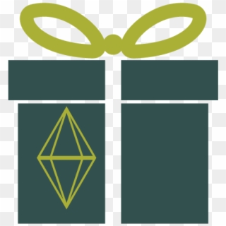It Is The Plumbob Icon Used For The Icons And Titles - Graphic Design Clipart