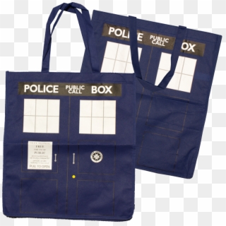 Doctor Who Tardis Tote Bag - Handbag Clipart
