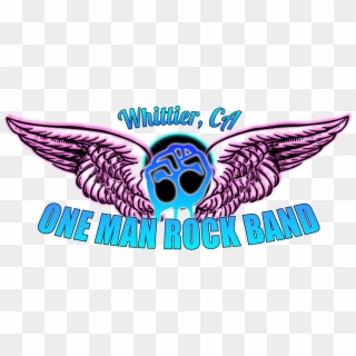 One Man Rock Band™ - Angel Wings Drawings Clipart