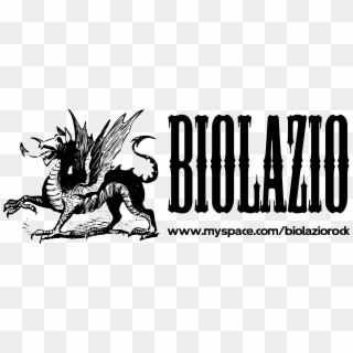 Biolazio Rock Band Logo2 - Wandtattoo Drache Clipart