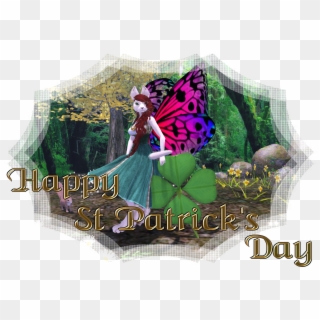 Happy St Patrick's Day - Happy St Patrick Dayl Fairies Clipart