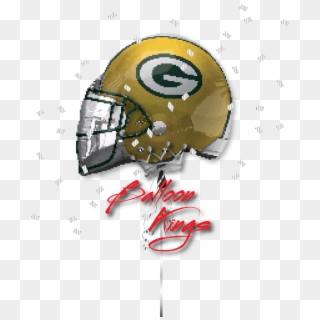 Packers Helmet - Balloon Clipart