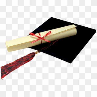Graduation Cap And Diploma - High Achievers Clipart