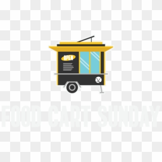 Food Cart Sunday Is Taking Place Right After Service - Illustration Clipart