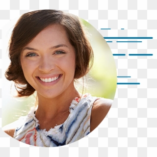 Smiling Woman Clipart
