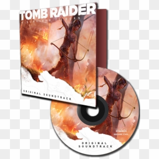 Tomb Raider's "survivalist Cut" Audio Cd In The Na - Rise Of The Tomb Raider Cd Soundtrack Clipart