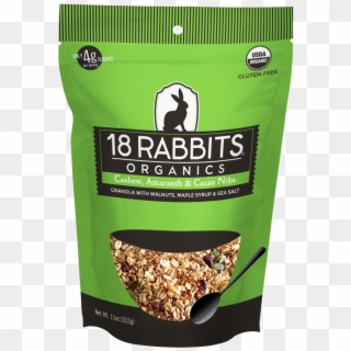 Cashew, Amaranth & Cacao Nib Organic Granola - 18 Rabbits Granola Clipart