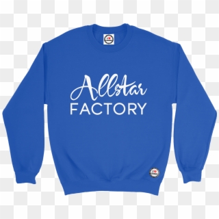 Home / Teams / Allstar Factory / Kids Royal Blue Allstar - Sweatshirt Clipart
