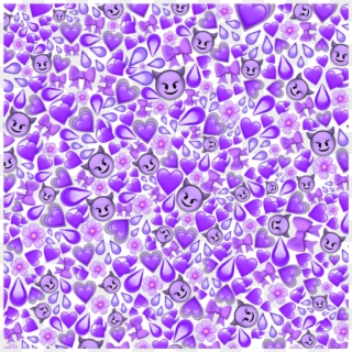 #purple #emoji #purpleemoji #background #emojibackground - Tumblr Clipart