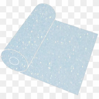 20" Neon Blue Glitter Roll - Illustration Clipart