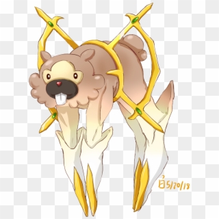 Details - Shiny Bidoof Clipart