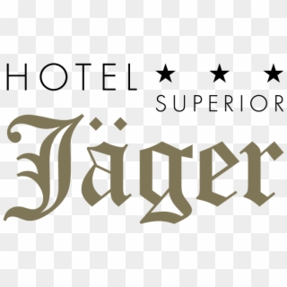 Hotel Jäger - Calligraphy Clipart