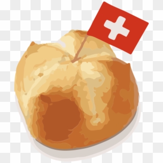Flag Of Switzerland August 1 Bread Cupcake Clipart
