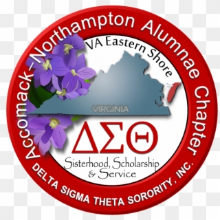 Accomack-northampton Alumnae Chapter Delta Sigma Theta - Graphic Design Clipart