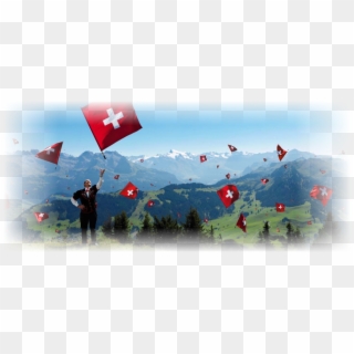 Swiss National Day Event - Stanserhorn Clipart
