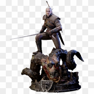 The Witcher - Witcher Wild Hunt Figure Clipart