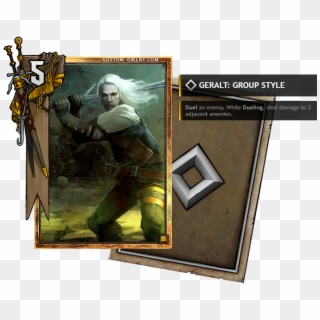 Image[custom Card] Geralt - Ardal Aep Dahy Gwent Clipart