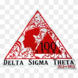 Delta Sigma Theta 1913-2013 - Triangle Clipart