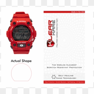 Klearkare Invisible Screen Shield Protector For Casio - Analog Watch Clipart