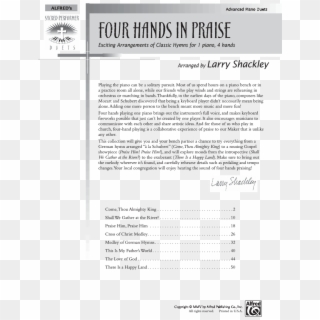Click To Expand Four Hands In Praise Thumbnail Clipart