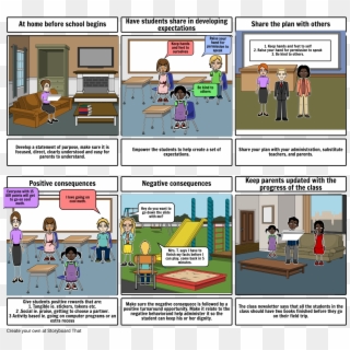 Classroom Management - Cartoon Clipart