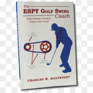 Espy Golf Swing Coach Book - Golf Stroke Mechanics Clipart