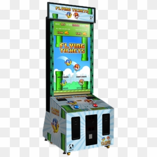 Flying Tickets Arcade Game Clipart