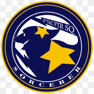 32nd Tactical Fighter Sq - Ace Combat Sorcerer Squadron Emblem Clipart