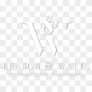 Bensonandwatts Logo Dropshadow - Graphic Design Clipart