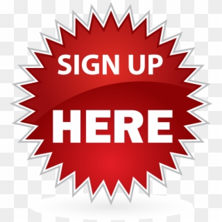 Sign Up Here Button - New Png Clipart