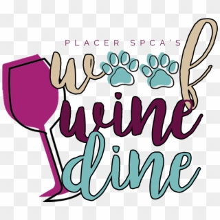 Woof Wine & Dine Tickets Clipart