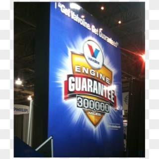Valvoline Booth Wall Mural Print & Install - Banner Clipart