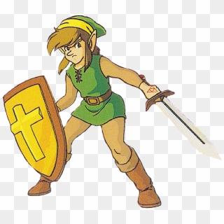 The Legend Of Zelda & The Adventure Of Link - Original Legend Of Zelda Link Clipart