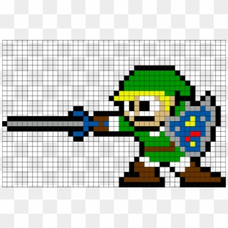 Zelda Link Pixel Art 101599 - Pixel Art Link Zelda Clipart