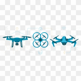 Responsible Drone Flying - Drones Graphic Clipart