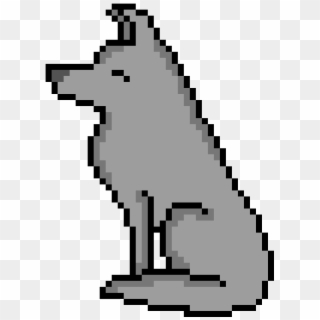 Pixel Art Wolf Shaded - Claus Mother 3 Sprite Clipart