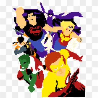 Teen Titans - Illustration Clipart