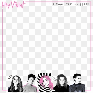 16 Jun - Hey Violet From The Outside Clipart