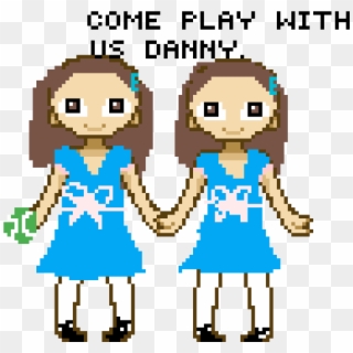 The Shining Twins - Cartoon Clipart