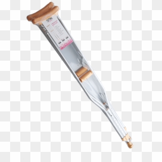 Aluminium Underarm Crutches - Medical Equipment Clipart