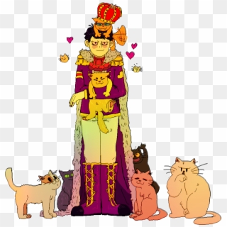 “ Happy Cat Prince Ichimatsu To Maintain The Balance - Cartoon Clipart
