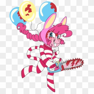 Dbkit, Balloon, Blood, Chainsaw, Clothes, Costume, - Popee The Performer Mlp Clipart