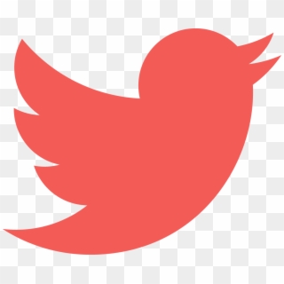 Facebook Page Twitter Account - Twitter Bird Logo Red Clipart
