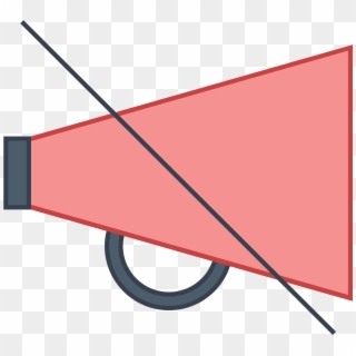 This Is A Picture Of A Handheld Bullhorn Loudspeaker Clipart